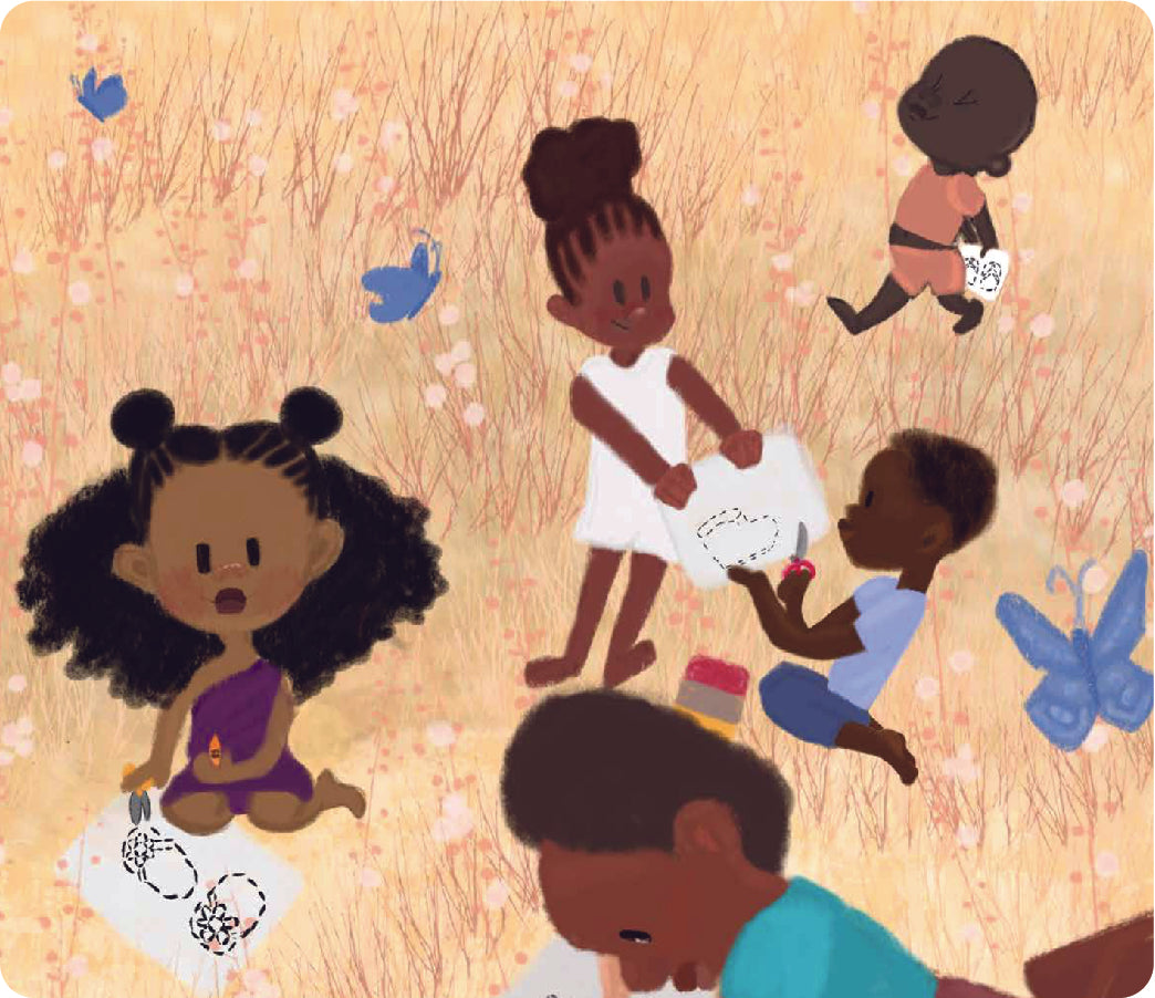 قلم ورقة مقص